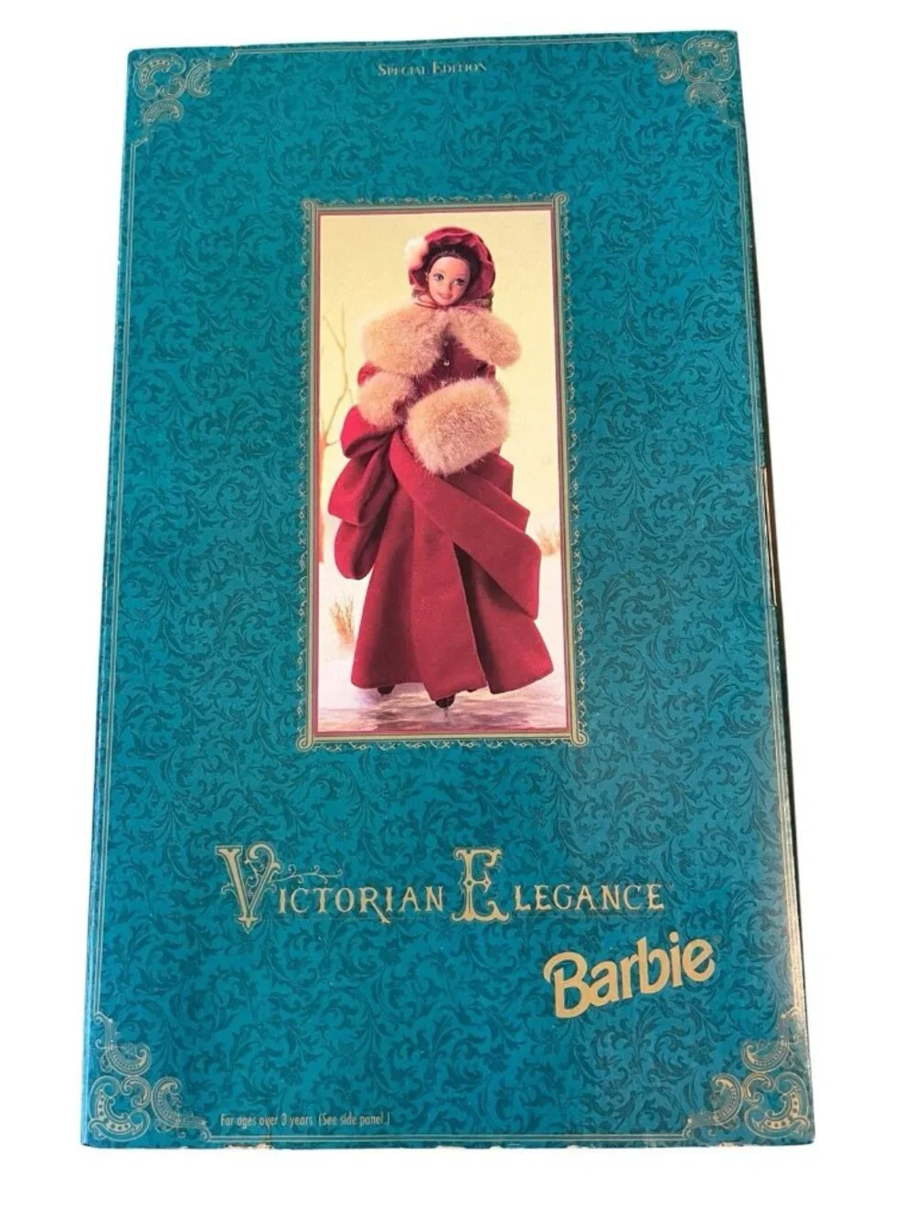 Victorian Elegance Barbie Velvet Dress Doll Vintage Mattel 1994 in Box